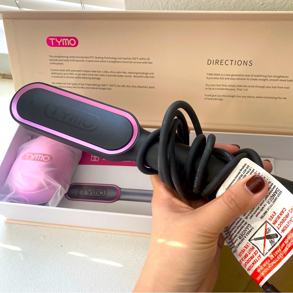 TYMO Hair Straightening Comb Like New